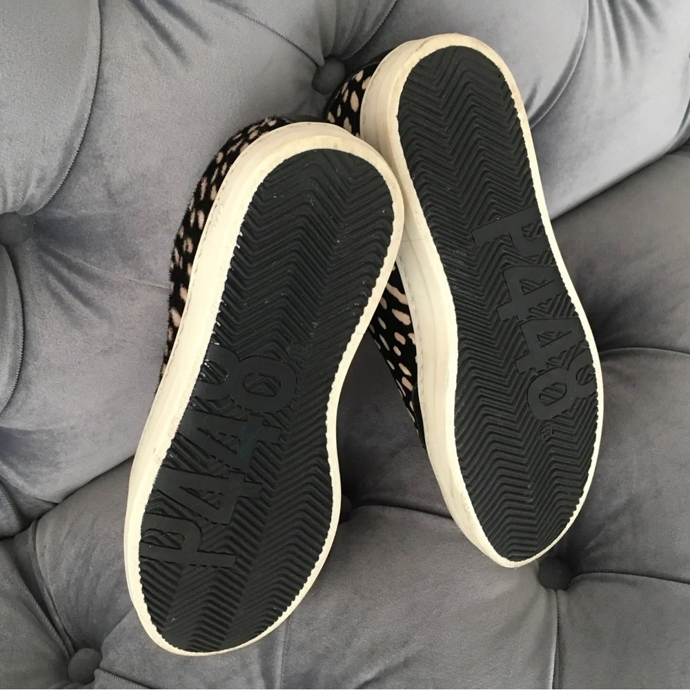 P448  John Cowiena black spots calf hair sneakers EXCELLENT!!!!!! - Picture 5 of 9